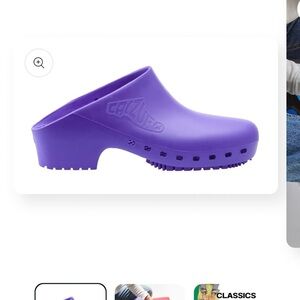 Calzuro Clog in Purple